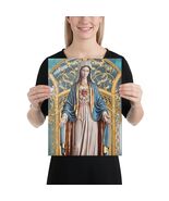 Immaculate Heart of Mary Canvas - $913.34 MXN