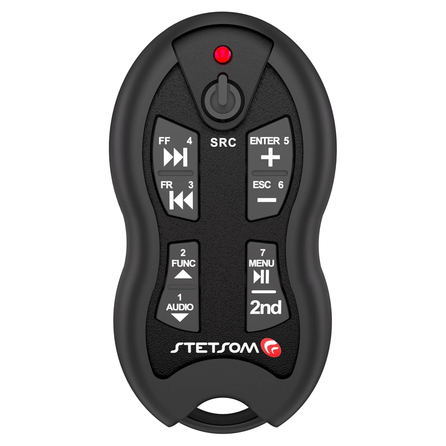 Stetsom SX2 Long Range Universal Infra-Red Remote Control 16 Function (Black)