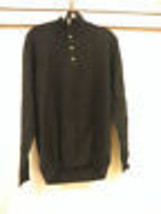 Tasso Elba New Mens Sweater FG Sweater Table Deep Black Large - $68.81