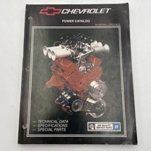 Chevrolet Power Catalog 6th Edition 1988 Vintage Technical Information M... - $20.85