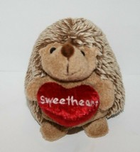 Aurora People Pals 4" Valentine Sweetheart Heart Porcupine Hedgehog Plush Soft - $12.60