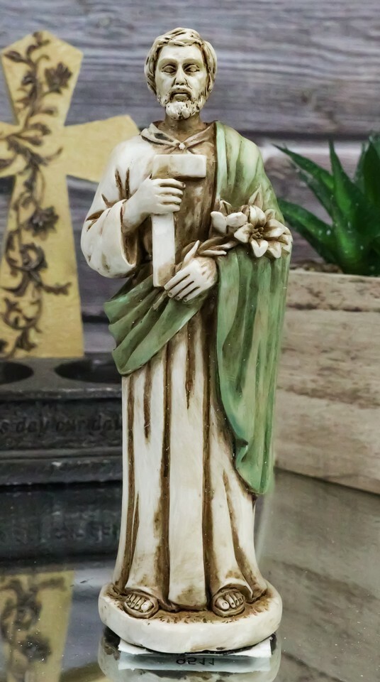 Saint Joseph Home Seller Kit With Prayer Card St Joseph Figurine Divinity - $15.95