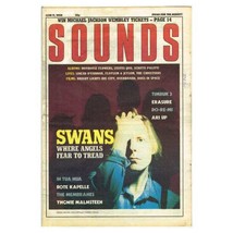 Sounds Magazine  June 11 1988 npbox234 Swans Where Angels Fear To Tread - £7.72 GBP