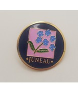 Juneau Alaska Collectible Souvenir Travel Tourist Lapel Pin Pinchback Fl... - €14,48 EUR