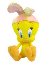 Tweety Bird Plush Wearing Tie Die Bunny Ears Loony Tunes Premium Image G... - $11.75