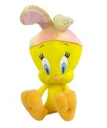 Tweety Bird Plush Wearing Tie Die Bunny Ears Loony Tunes Premium Image G... - $11.75