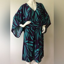 NEW ANNA SCHOLZ  for SIMPLY BE Turquoise Purple Slinky Knit Dress (Size 24) - $24.95