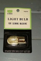 Original SEARS Sewing Machine Light BULB 20 6797 Kenmore Bayonet Socket  - $7.00