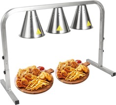 Restlrious Food Heat Lamp Freestanding Commercial T-Shape Leg Portable Food Warm - £104.58 GBP
