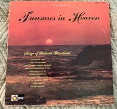 Richard Blanchard - Treasures in Heaven LP Christian Country Light Recor... - £3.64 GBP