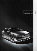 2011 Lincoln MKS sales brochure catalog US 11 - £6.25 GBP