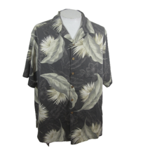 Caribbean vintage Men Hawaiian camp shirt pit to pit 28 2X aloha luau tropical - £22.49 GBP