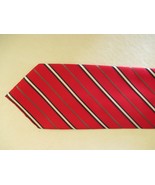 Unbranded Striped Tie 100% Silk 3 3/4&quot; x 58 1/2&quot; Made in Italy - €12,27 EUR