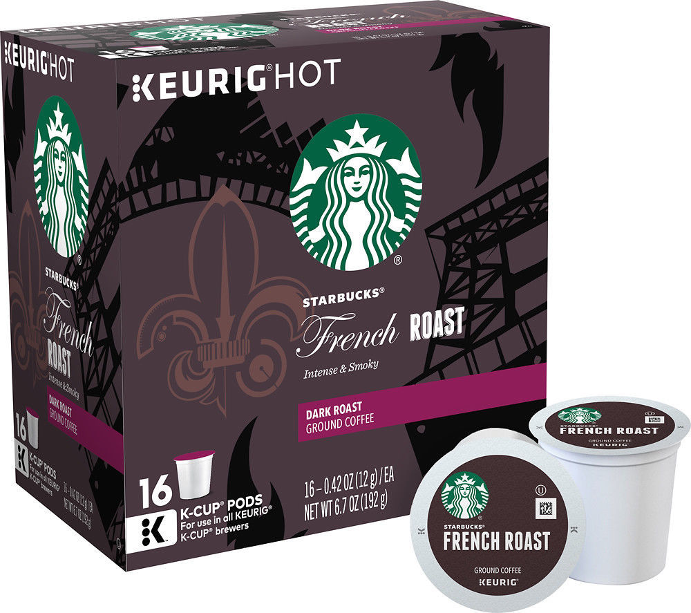 Starbucks French Roast Coffee 16 to 96 Count Keurig K cups Pick Any Quantity - $18.89 - $89.98