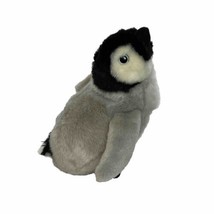 Toys R Us 9&quot; Baby Penguin 2012 Plush Stuffed Animal Gray Black - £11.51 GBP