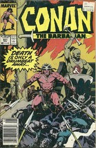 Conan The Barbarian 221 Marvel Comic Book Aug 1989 - $1.99