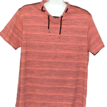 Xios Men’s Pink Stripes T-Shirt Cotton Size 2XL  NEW - £14.53 GBP