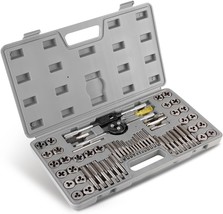 Orion Motor Tech 60 Pcs Tap And Die Set Metric And Standard Sizes Included Tap - $48.99