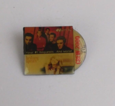 Vintage NSYNC &amp; Brittany Spears McDonald&#39;s Crew 2000 McDonald&#39;s Employee Hat Pin - £6.16 GBP