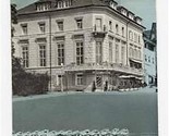 Hotel Lowen Zug Brochure Zug Switzerland 1950&#39;s - $17.82