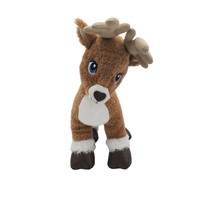 Build A Bear Stuffed Reindeer Animal 17 Inch Sparkle Plush Brown Kids Christmas - £13.35 GBP