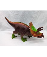 Triceratops Dinosaur Toy 9&quot; SDE Shantou - $19.79