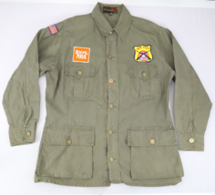 Vintage 10-X Jacket Sz 48 Ammo Buttons NRA Patch Green Hunting Military ... - £95.18 GBP