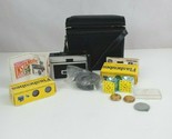 Vintage Kodak INSTAMATIC Camera, Flashcubes, Accessories, Manual &amp; Case ... - $29.09