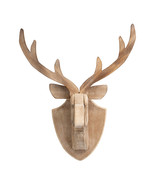 Modern Wood Deer Head Mount 21&quot;H - $71.86