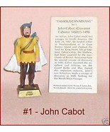 Famous Canadians John Cabot With Information Card - $19.50