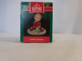 Hallmark A Childs Christmas Preschool Dated 1991 Collection Ornament New In Box - £5.54 GBP