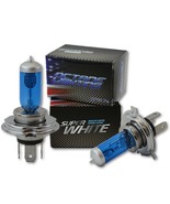 H4 Halogen Xenon HID Headlight Headlamp Super White Bulbs 6000K 60/55W P... - $5.95