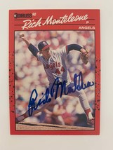 Rick Monteleone signed baseball card - $15.00