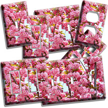 Cherry Blossom Sakura Flowers Light Switch Wall Plate Outlet Kitchen Bedroom Art - £11.18 GBP+