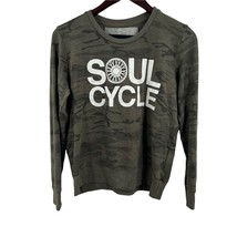 SoulCycle Camo Sweatshirt Size Medium - £16.88 GBP