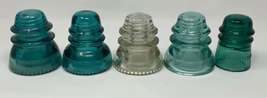 Vintage Hemingray 42 Made in USA Glass Insulator Clear. - $647.08 MXN