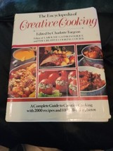 The Encyclopedia of Creative Cooking 1985 Cookbook Recipes Old School Vintage  - £14.57 GBP