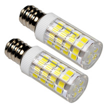 2-Pack E12 110V LED Light Bulb Cool White for Kichler 5907FST Light Bulb - £25.83 GBP