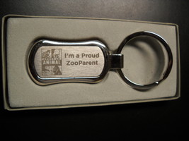 I'm A Proud Zoo Parent Key Chain Adopt An Animal Fob Original Presentation Box - $6.99