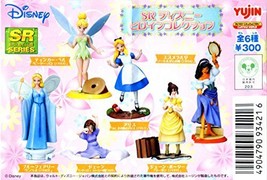 Yujin Disney Characters Capsule World Sr Super Real Figure Series Full Set 6 ... - £72.54 GBP