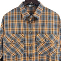 Daisy Street Plaid Button Front Shirt Small New - £22.24 GBP