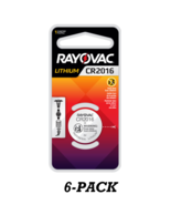 Rayovac Electronic Keyless Entry Battery - CR2016 - Lithium - 46274 (6-P... - $8.81