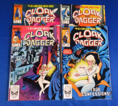 Cloak And Dagger 1-4 Complete Mini Series Marvel Comics 1983 High Grade NM/M - $17.50