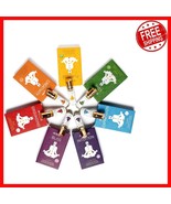 Therapeutic 7x 6ml Essential Oil Blend Set - Chakra Balance &amp; Stress Relief - $1,027.72 MXN