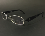 Emilio Giani Eyeglasses Frames EG 820 C.053 Black Rectangular Rimless 53... - $46.53