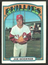 Philadelphia Phillies Joe Hoerner 1972 Topps Baseball Card #482 vg/ex - £0.59 GBP