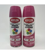 2 Pack - Krylon 53571 ColorMaster Paint + Primer, Gloss, Mambo Pink, 12 oz. - £21.95 GBP