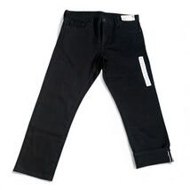 Uniqlo Men’s Stretch Selvedge Slim Fit Jeans Sz 33x27(hemmed) Black Deni... - $55.38 CAD