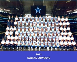 2011 DALLAS COWBOYS 8X10 TEAM PHOTO FOOTBALL PICTURE NFL - $4.94