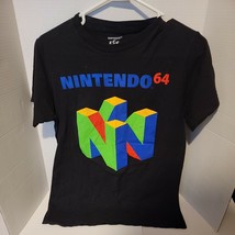 Nintendo N64 T-Shirt Tee Retro Style Short Sleeve Shirt Size S - $13.06